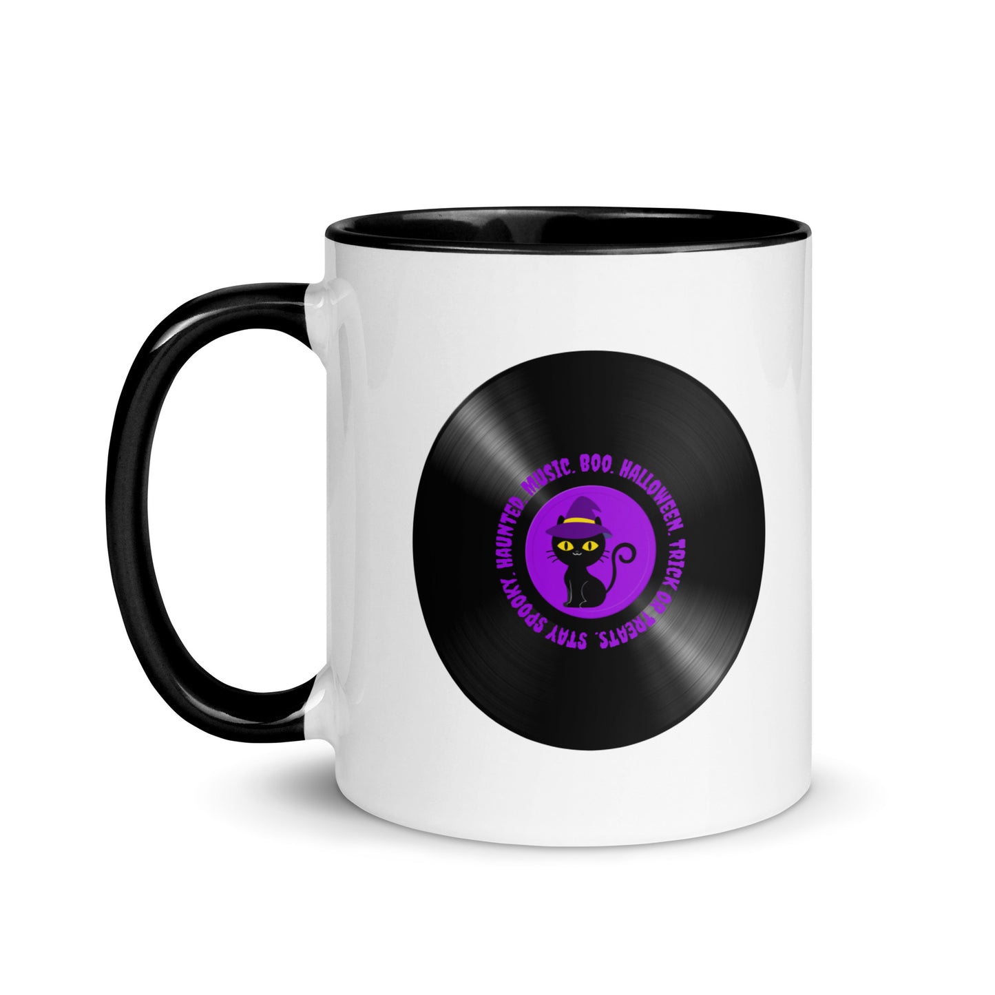 Cat Purple Vinyl Color Mug