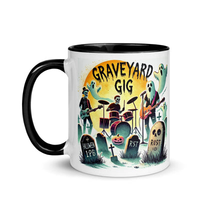 Ghosts and Tombstones Color Mug
