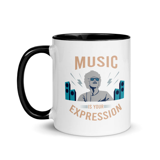 Music is your Expression Color Mug