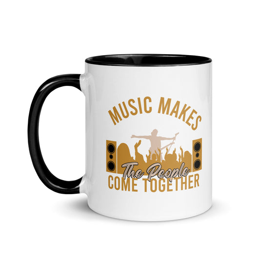 Music Makes The People Come Together Color Mug