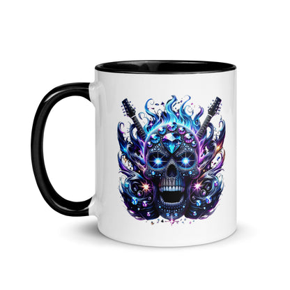 Diamond Skull Bling Color Mug
