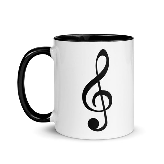 Treble Clef Musician Color Mug