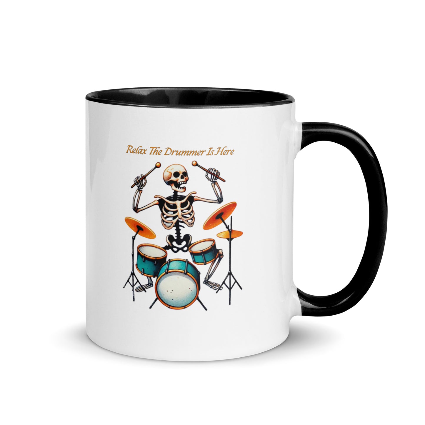 Skele-Tunes Drummer Color Mug