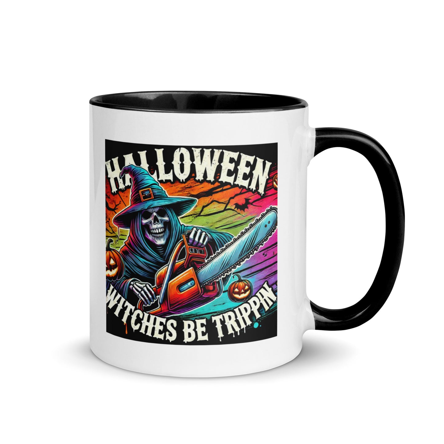 Spooky Chainsaw Color Mug