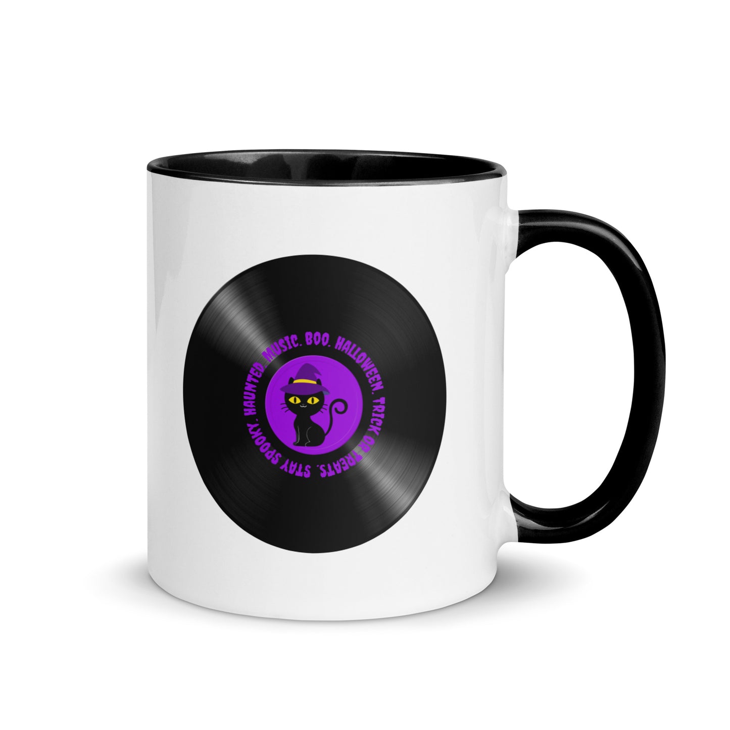 Cat Purple Vinyl Color Mug