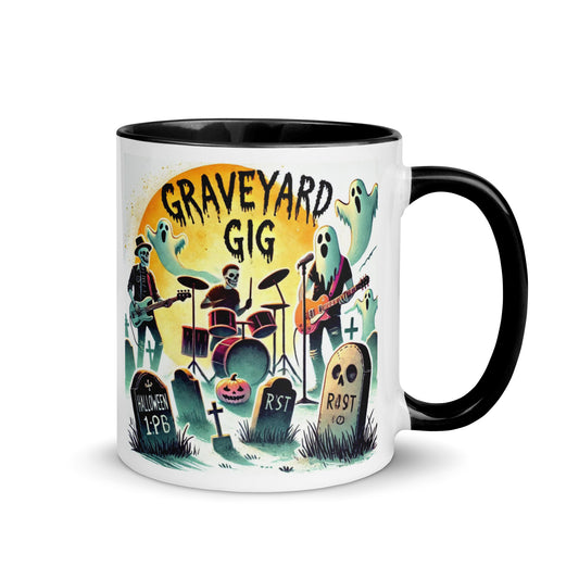 Ghosts and Tombstones Color Mug