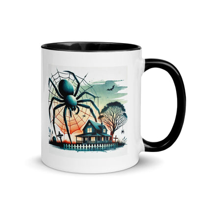 Halloween Giant Spider Color Mug
