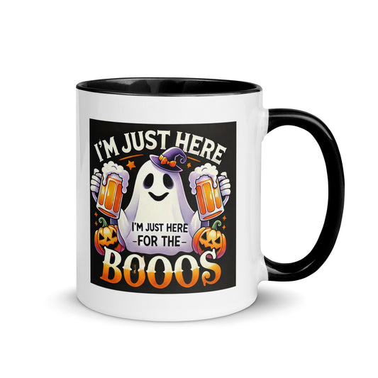 I am just here for the Boos Color Mug