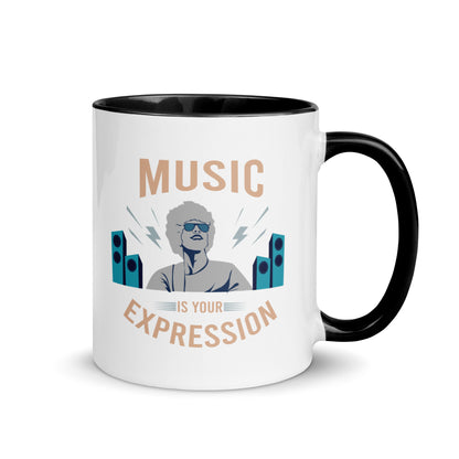 Music is your Expression Color Mug