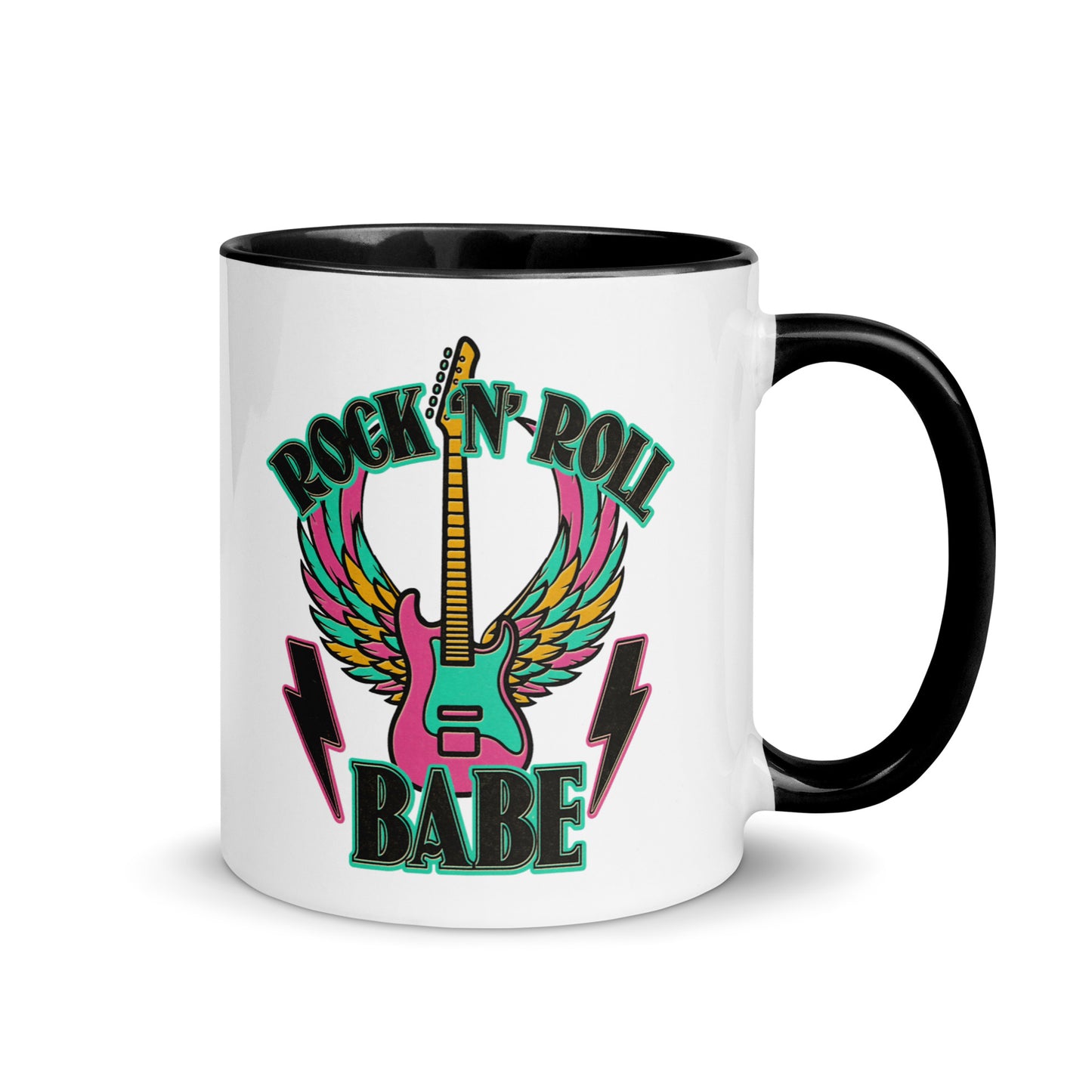 Rock And Roll Babe Color Mug