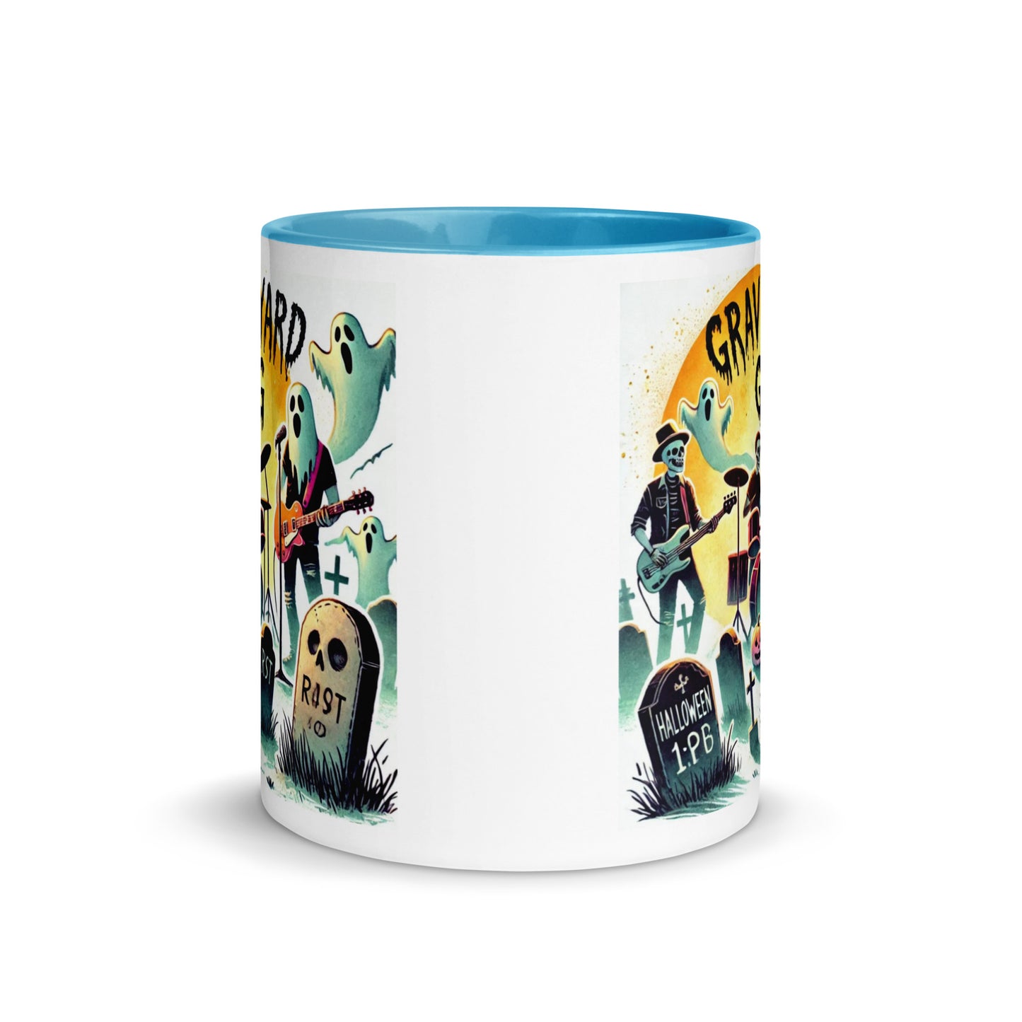 Ghosts and Tombstones Color Mug