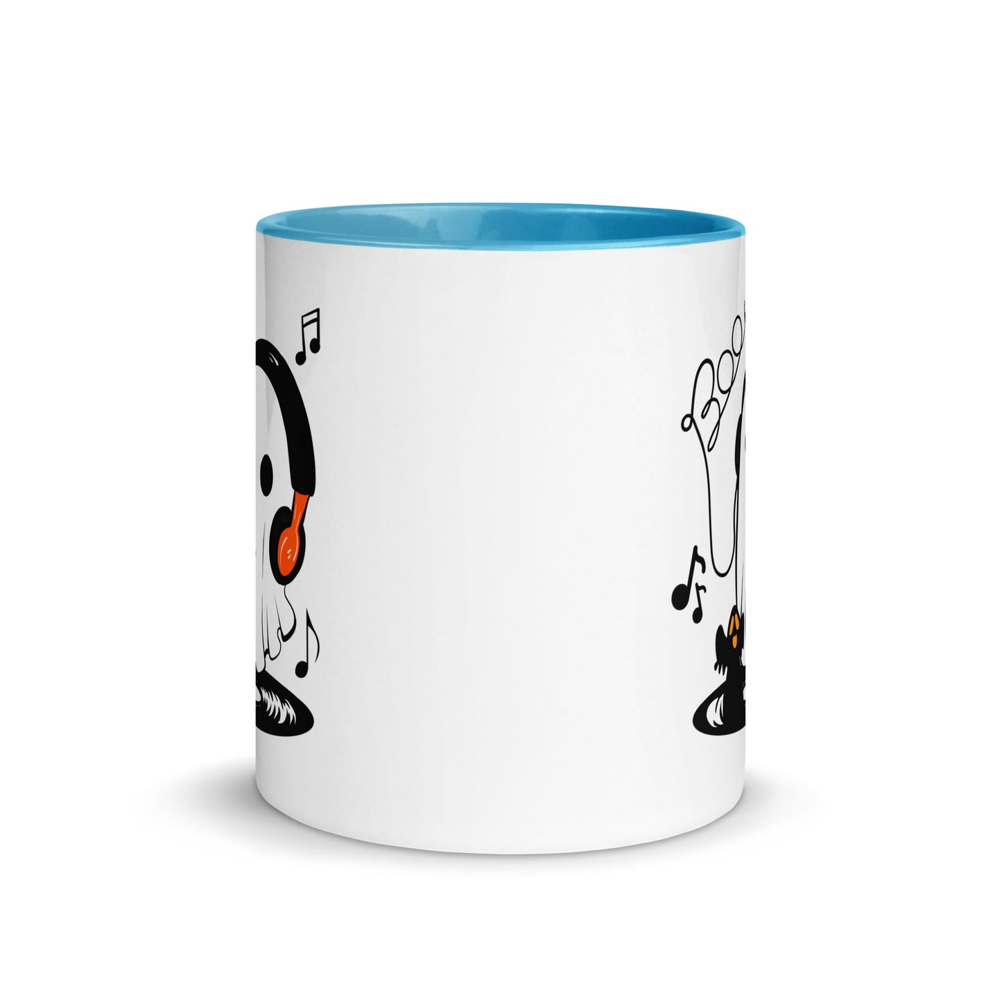 Ghosts with Headset Color Mug