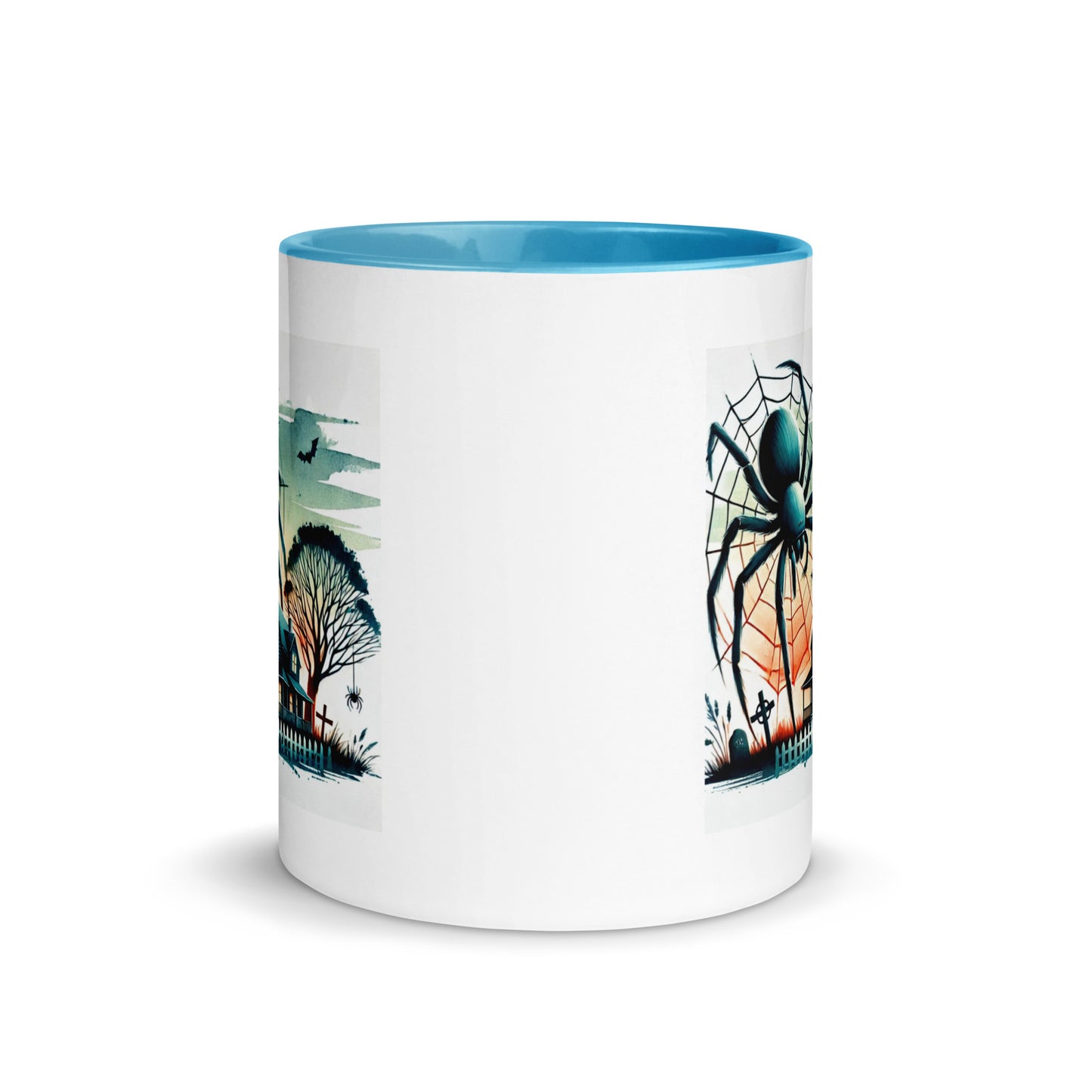Halloween Giant Spider Color Mug