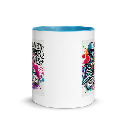 Halloween Movies Popcorn Color Mug