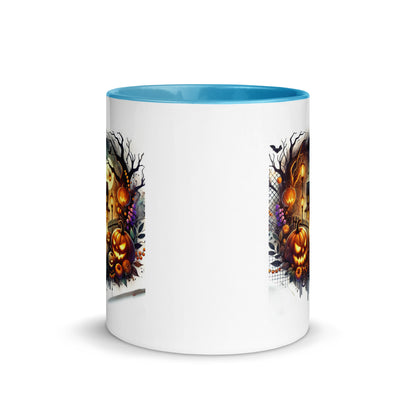 Halloween Scary House Color Mug