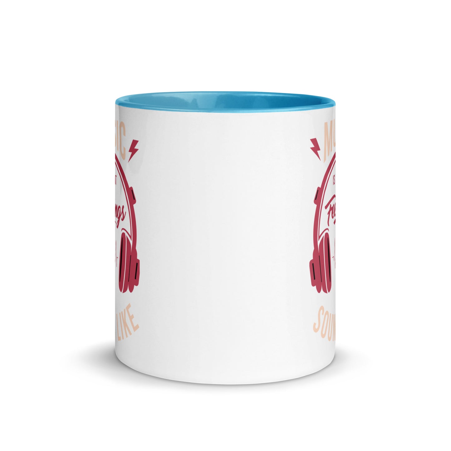 Music is What Feelings Sound Like Color Mug