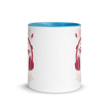 Music is What Feelings Sound Like Color Mug