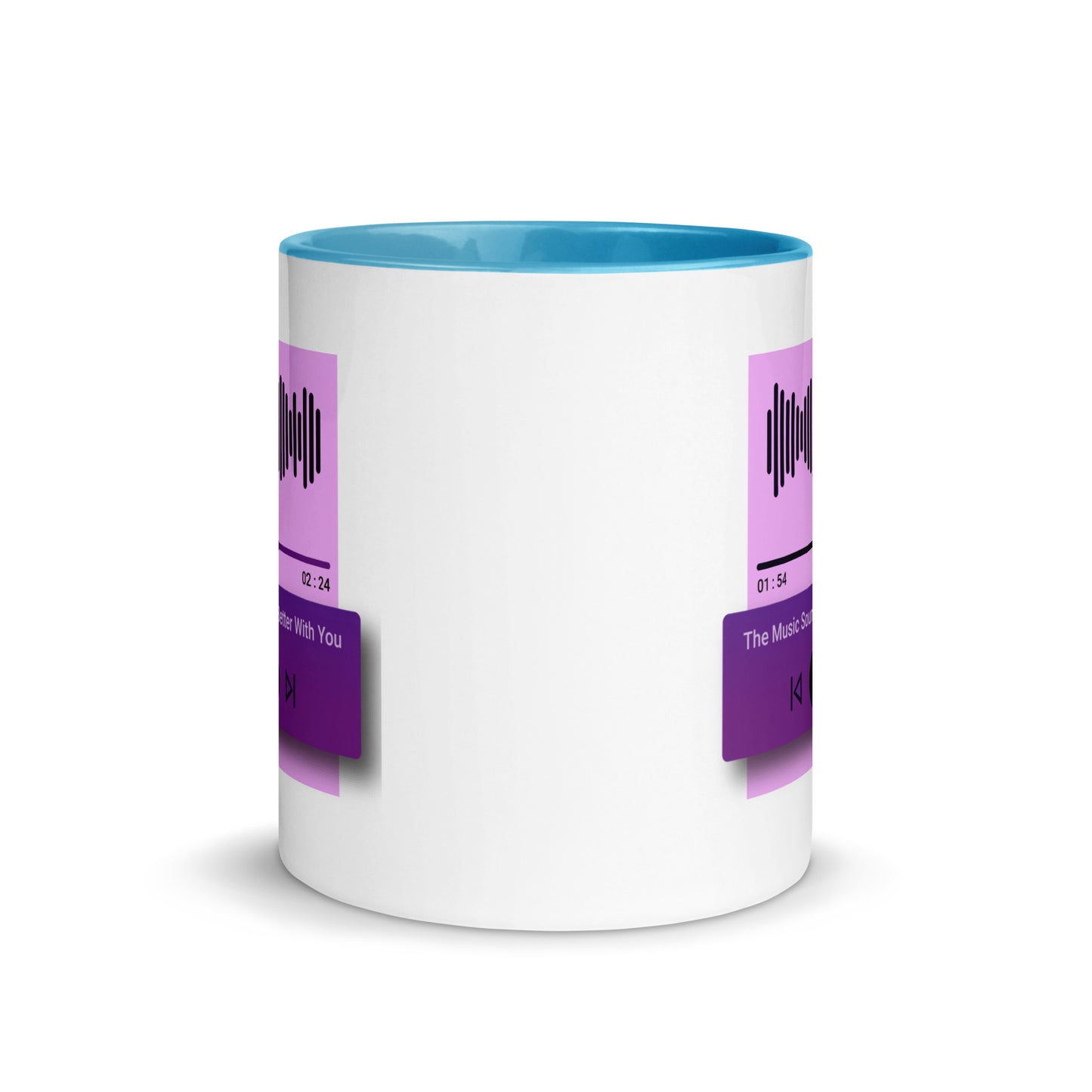 The Music Sounds Better With You Color Mug