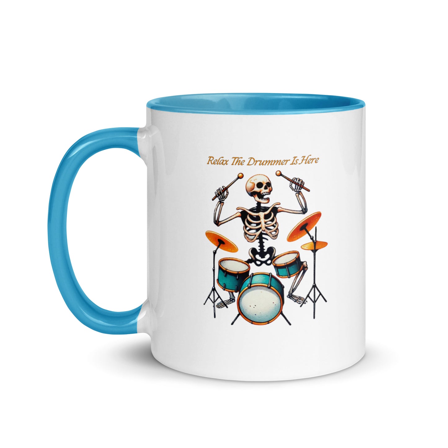 Skele-Tunes Drummer Color Mug