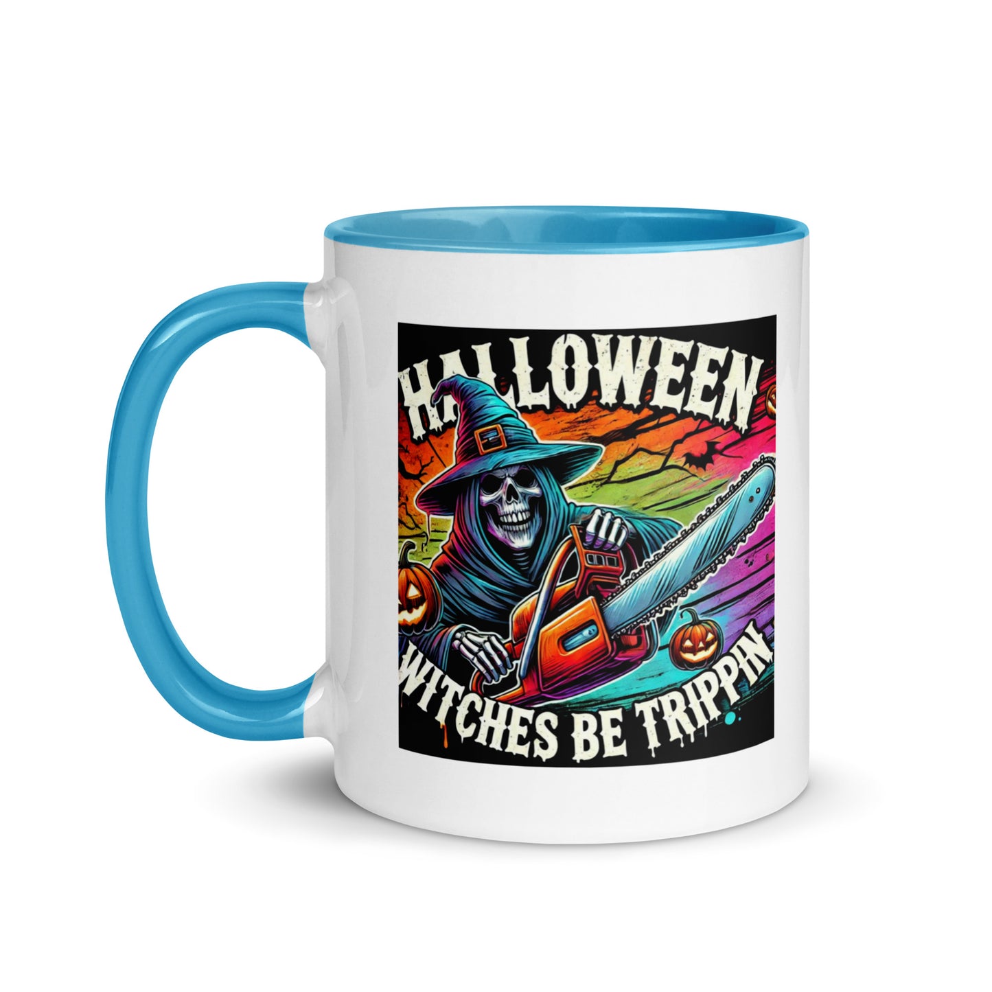 Spooky Chainsaw Color Mug