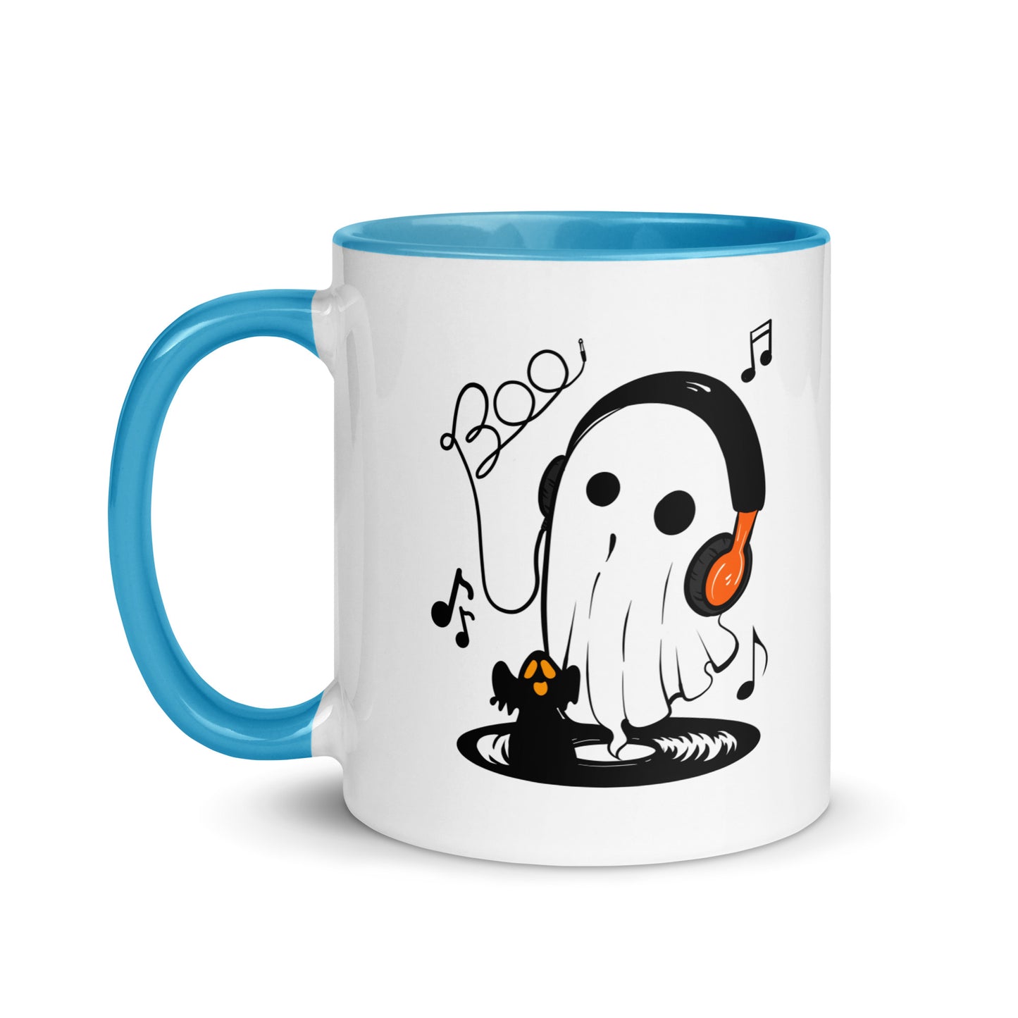 Ghosts with Headset Color Mug