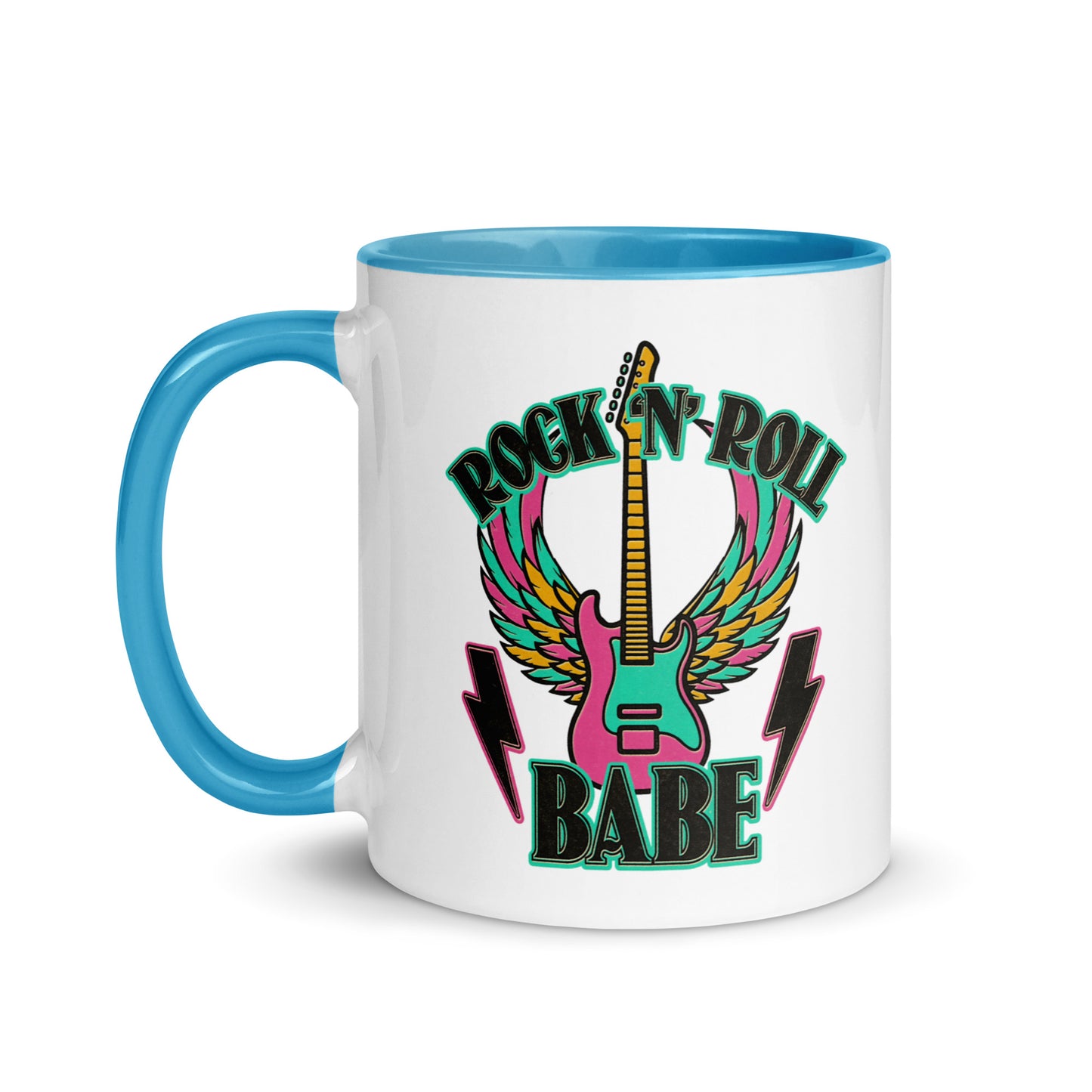 Rock And Roll Babe Color Mug
