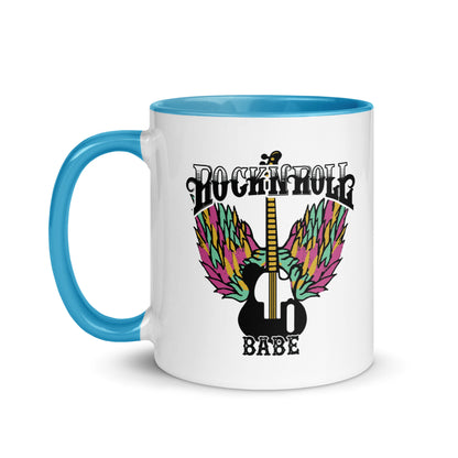 Rock and Roll Babe Wings Color Mug