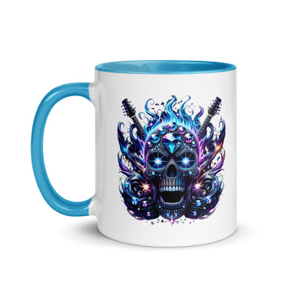 Diamond Skull Bling Color Mug