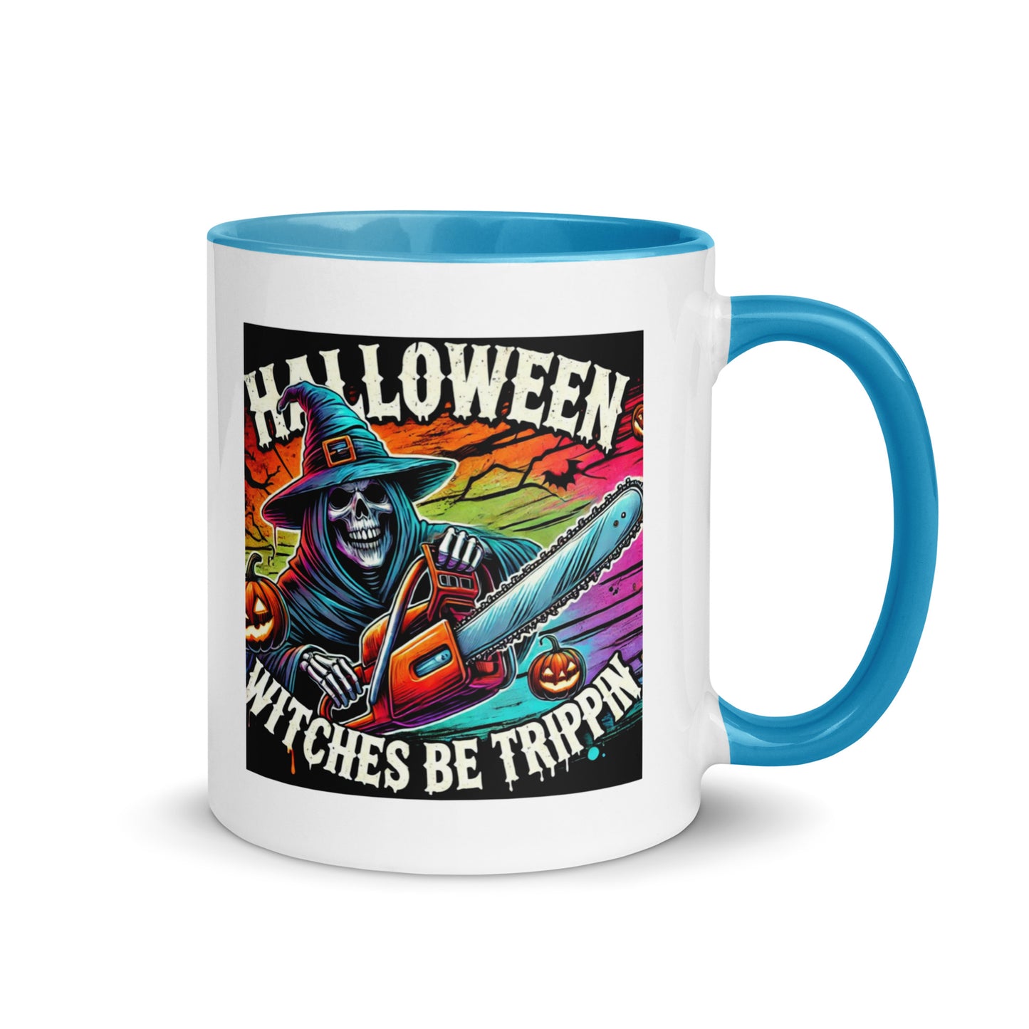 Spooky Chainsaw Color Mug