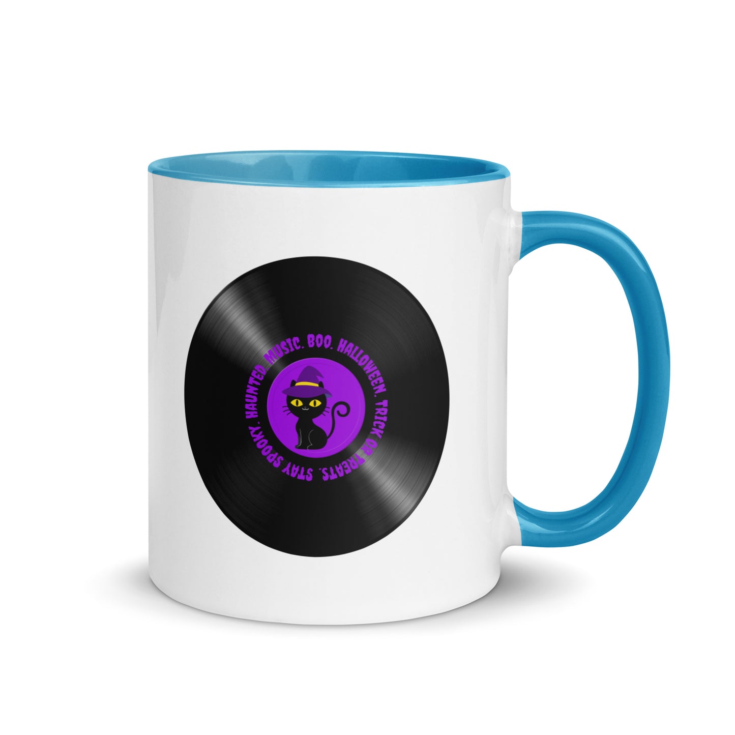 Cat Purple Vinyl Color Mug