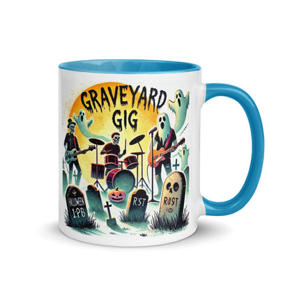 Ghosts and Tombstones Color Mug