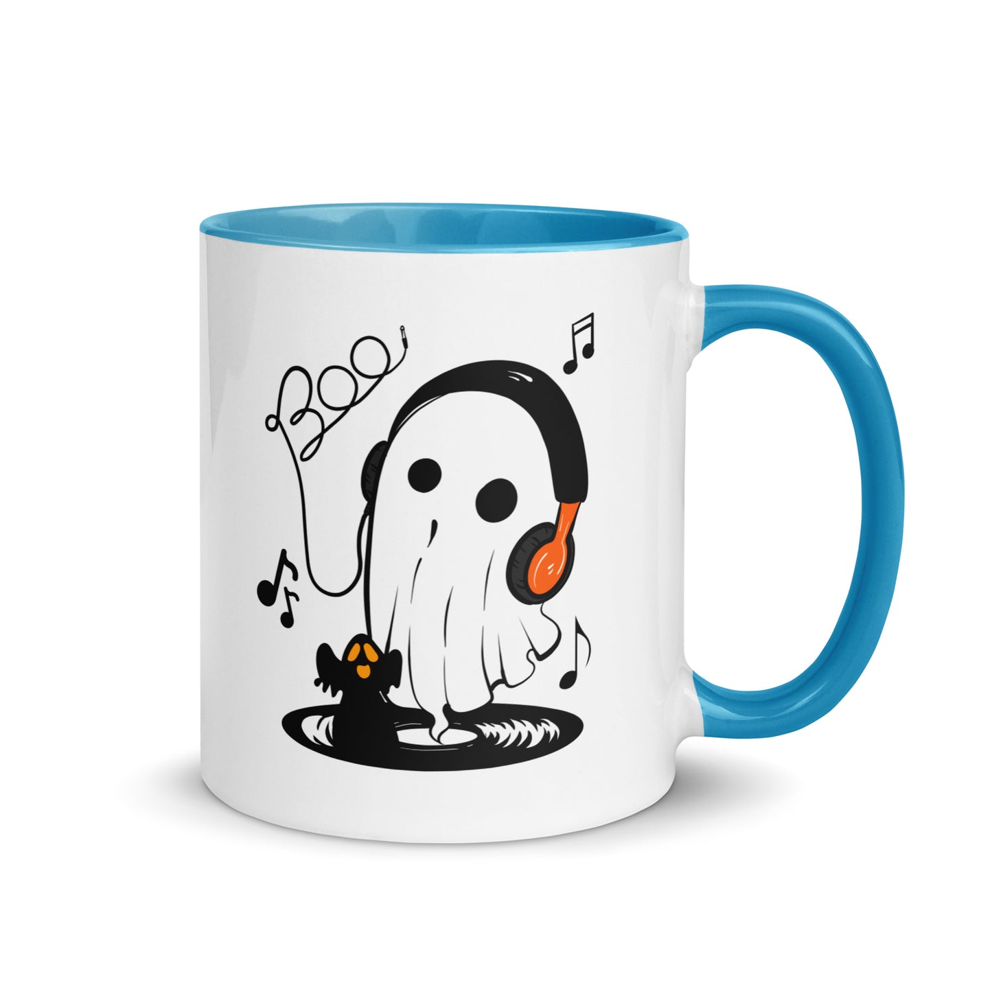 Ghosts with Headset Color Mug