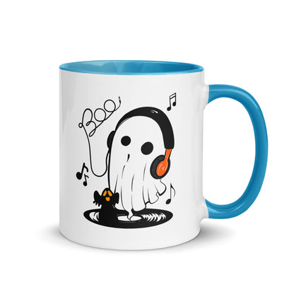 Ghosts with Headset Color Mug
