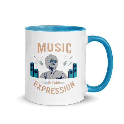 Music is your Expression Color Mug