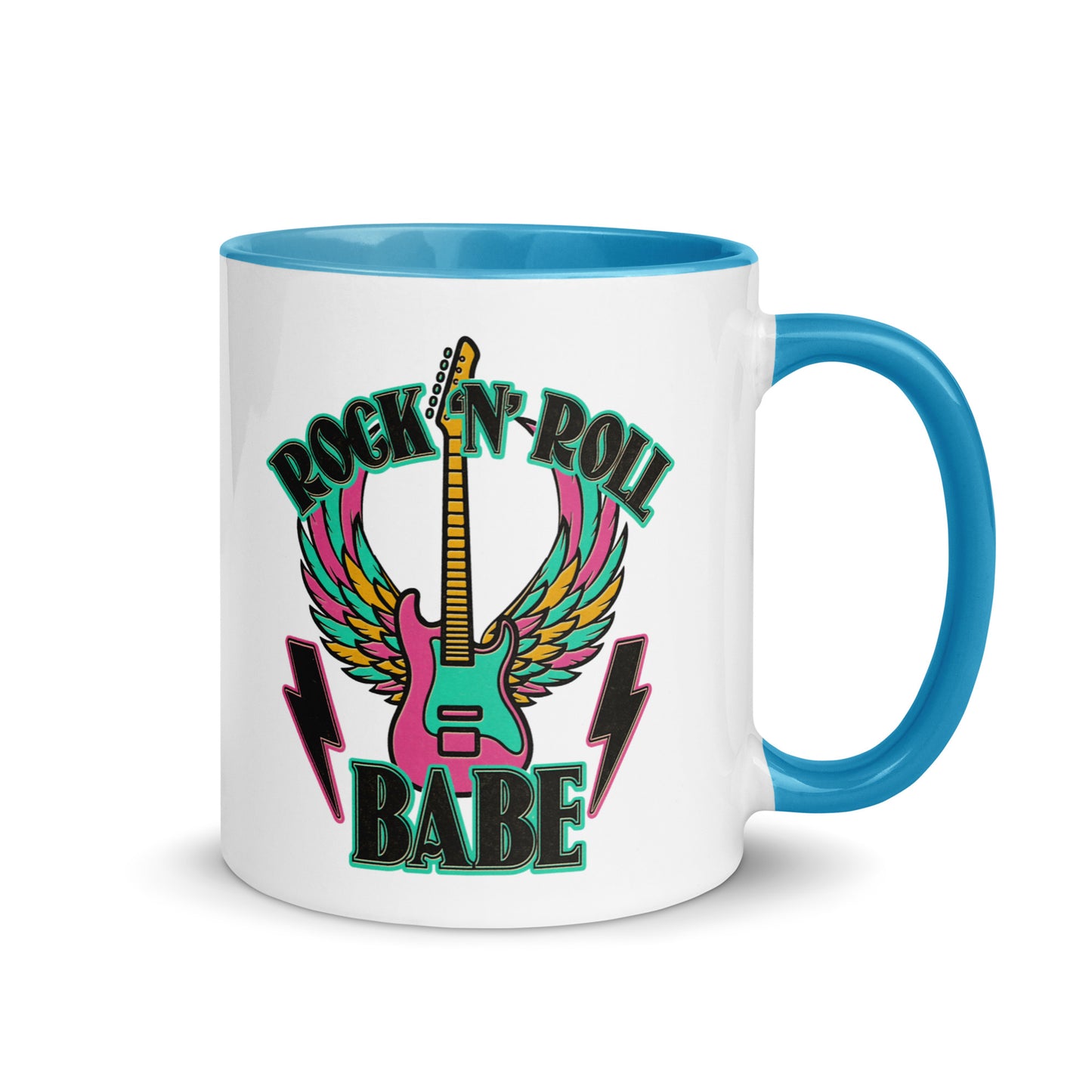 Rock And Roll Babe Color Mug