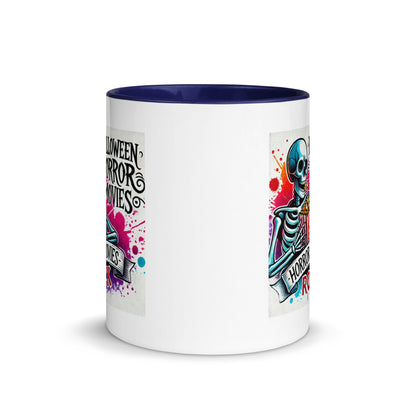 Halloween Movies Popcorn Color Mug