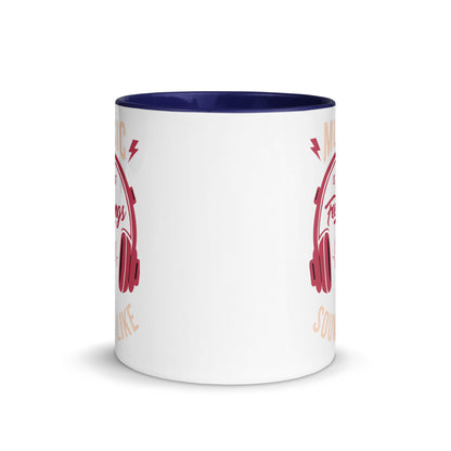 Music is What Feelings Sound Like Color Mug