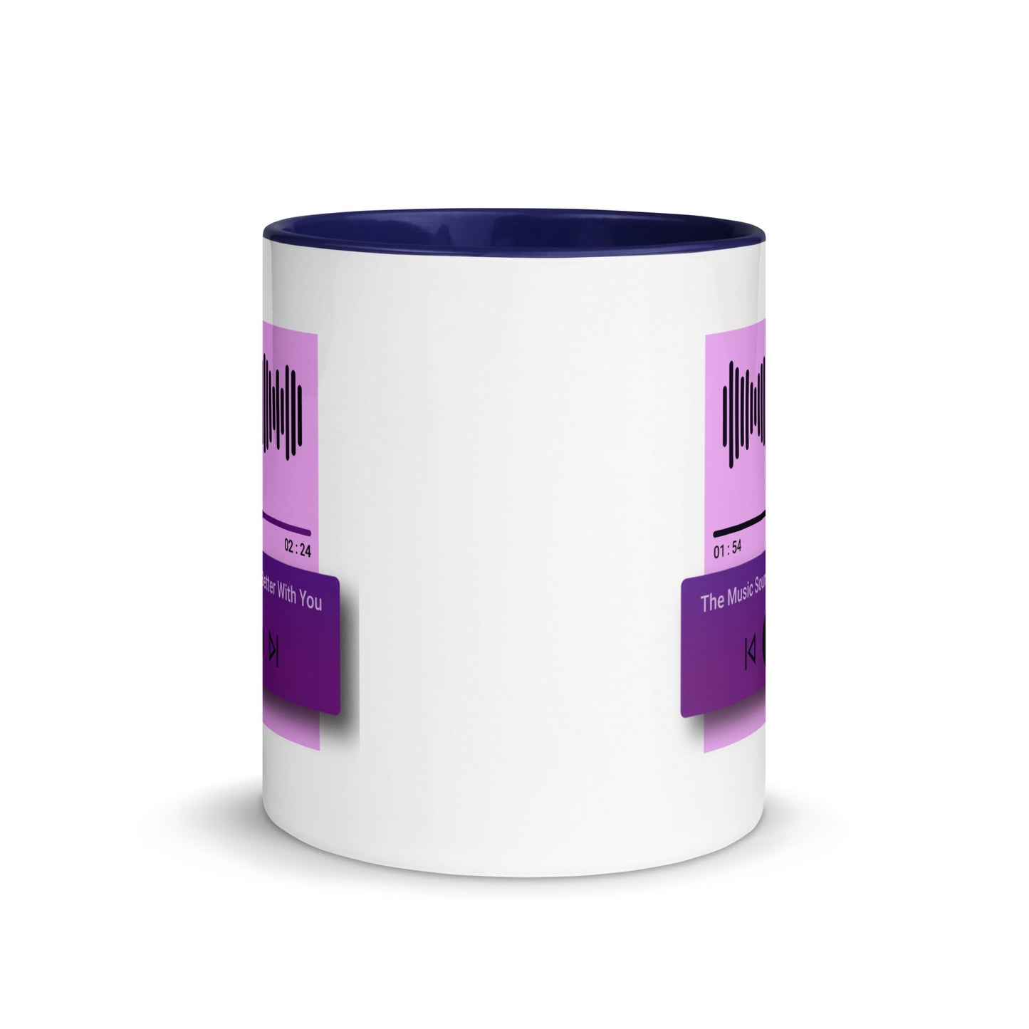 The Music Sounds Better With You Color Mug