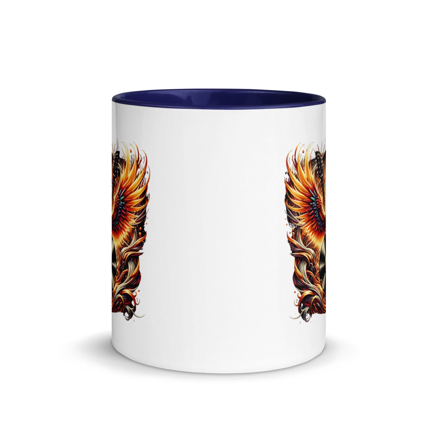 Guitar Eagle Flame Color Mug