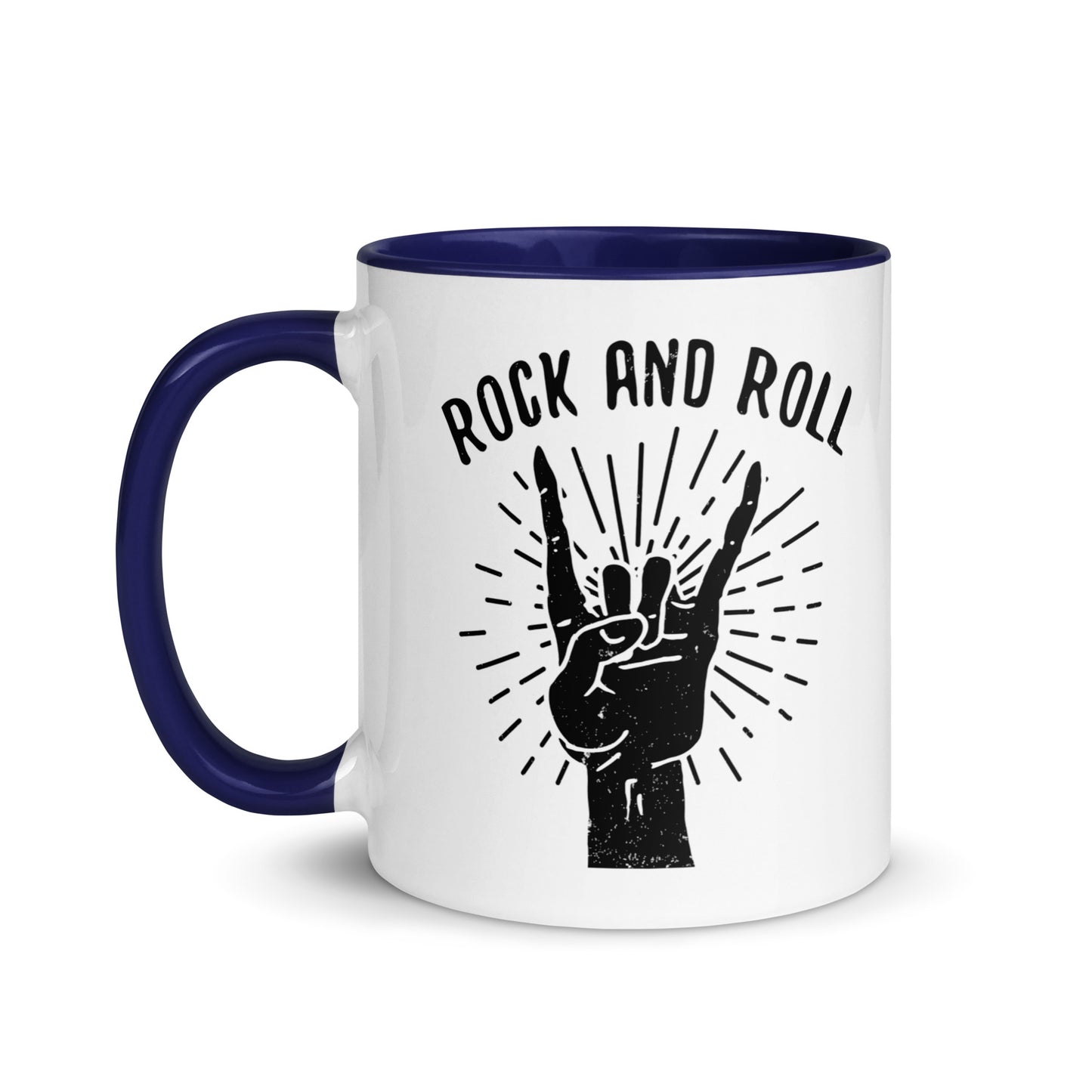 Rock and Roll Hand Color Mug