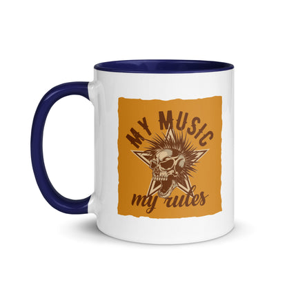 My Music My Rules Color Mug