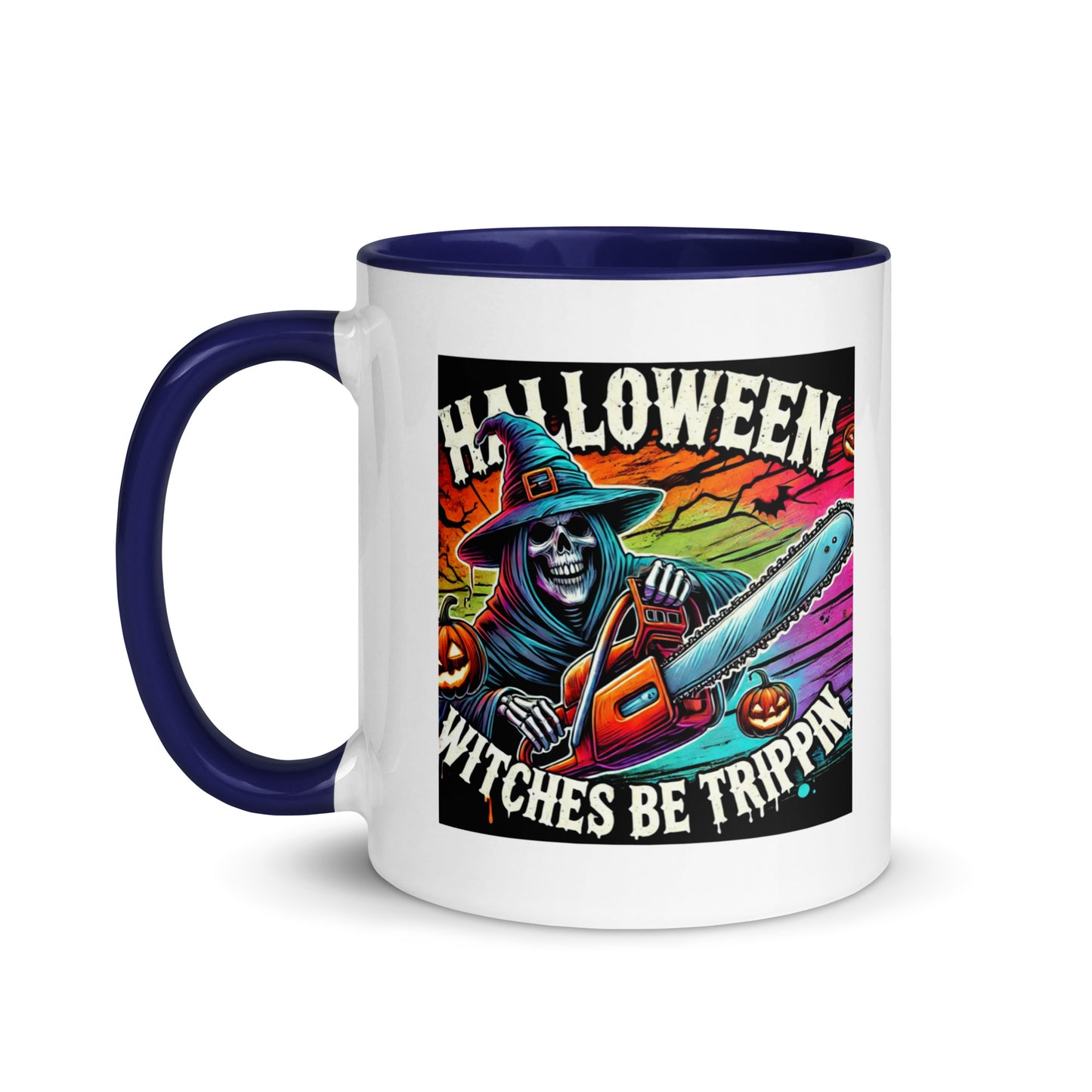 Spooky Chainsaw Color Mug