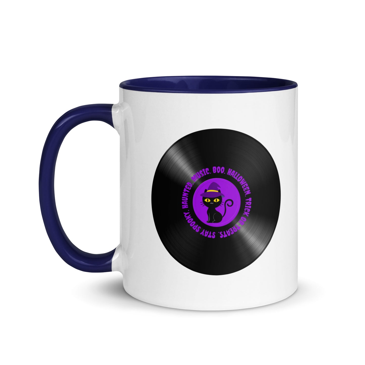 Cat Purple Vinyl Color Mug
