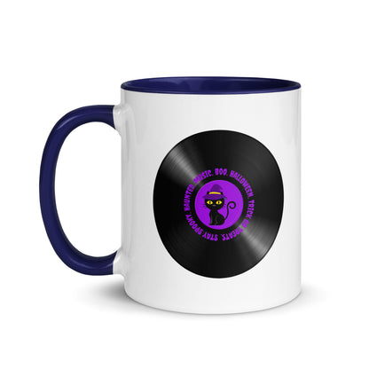 Cat Purple Vinyl Color Mug