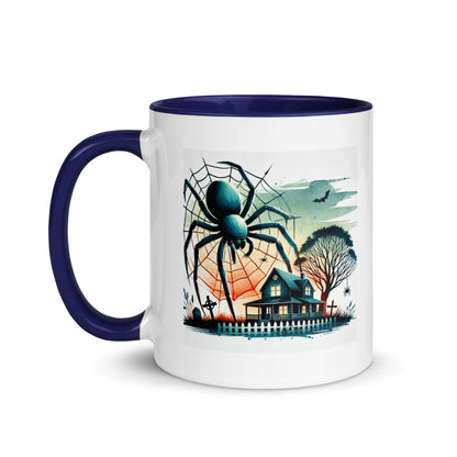 Halloween Giant Spider Color Mug