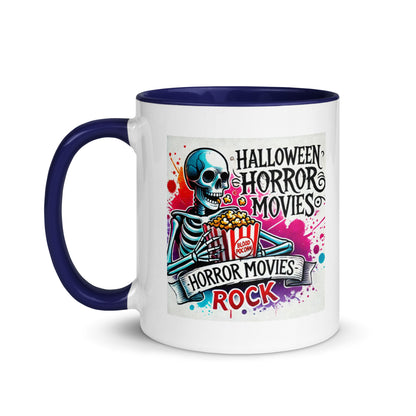 Halloween Movies Popcorn Color Mug