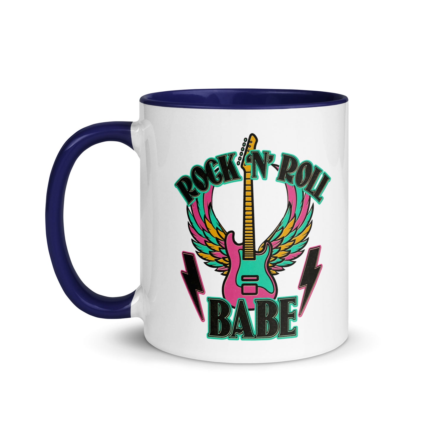 Rock And Roll Babe Color Mug