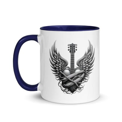 Guitar Angel Wings Color Mug