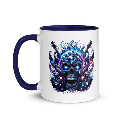 Diamond Skull Bling Color Mug