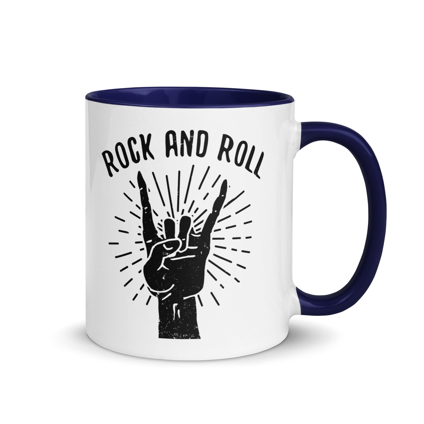 Rock and Roll Hand Color Mug
